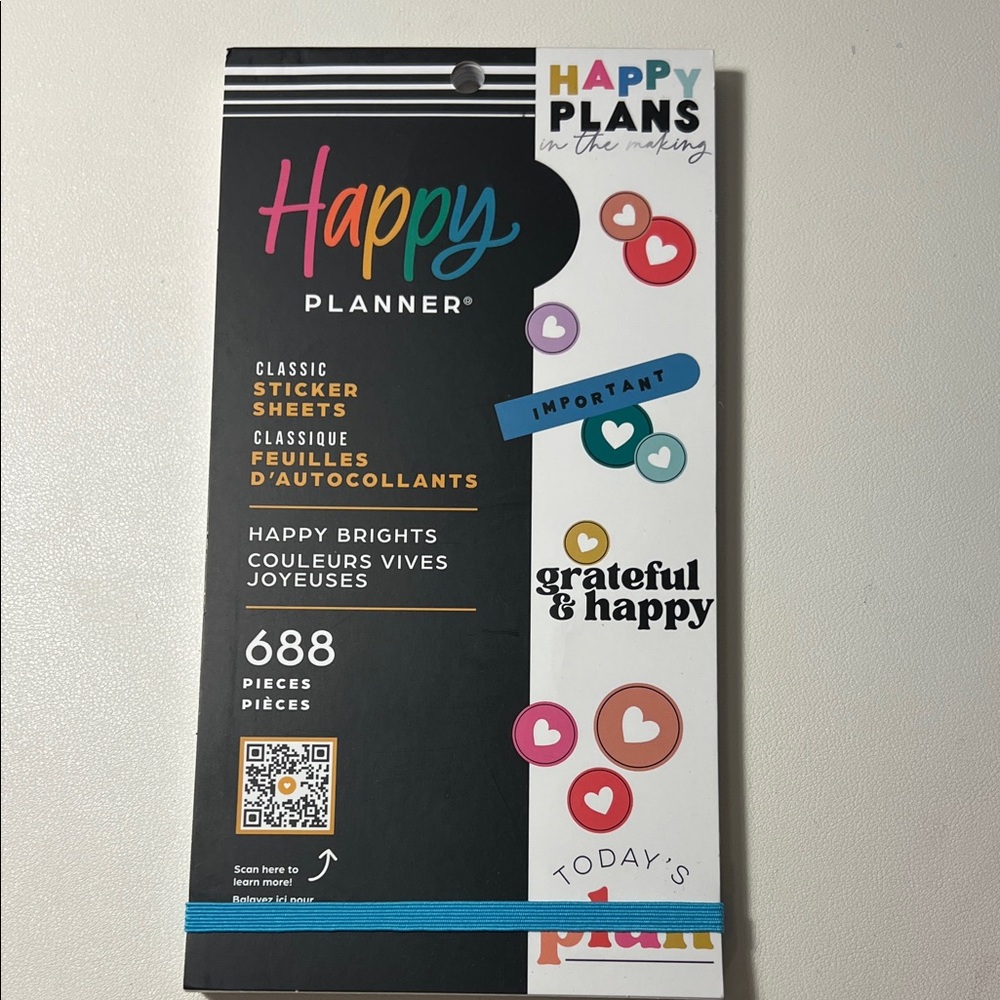 Happy Planner Classic Sticker Sheets - Bright Multicolor